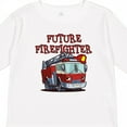 thumbnail image 4 of Inktastic Future Firefighter Boys or Girls Long Sleeve Toddler T-Shirt, 4 of 5