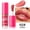02 Bright Orange Shimmer, variant on Clubday Lip Plumping Lip Gloss, Hydrating Mirror Shine Shade, Cooling Mint, Shimmer Tone, Long Lasting Plump Effect, Nude Rose Shimmer