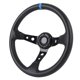 thumbnail image 5 of Volante de Carreras Universal de 14 Pulgadas, Volante de Carreras de Aluminio de PVC, Volante a la Deriva, Volante Deportivo para Adaptador de Cubo de 6 Orificios, 5 of 7