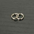 thumbnail image 3 of 200pcs Stainless Steel Fishing Split Rings For Ring Lures Blank Lures Connectors Double Loop Rings Fishing Tackle, 3 of 6