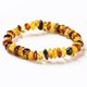 thumbnail image 1 of Pulsera de ámbar báltico natural Brillar para adultos (mujeres/hombres), 1 of 2