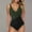 Army Green#2, variant on LEBONYARD Women's One-Piece Sleeveless Swimsuit:Quick Drying & Cute,Womens Solid Swimsuits Ruched Criss Bathing Suits V Neck Blackless Swimwear Army Green M
