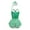Green, variant on TiaoBug Kids Girls Sequins Sleeveless Ballet Dance Leotard Christmas Candy Cane Sriped Costume Red 10