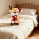 thumbnail image 5 of Deer Doll Toy With Scarf, Adorable Fawn Doll, Festive Gift For Children, Best Seller Christmas Ornament, Collectible Figurine, Foldable Design, Soft Fabric Materials, For Bedroom Decor, 5 of 9