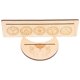 thumbnail image 3 of Moon Shaped Wooden Tarot Card Stand Elegant Holder for Daily Display Meditation and Divination Use, 3 of 4