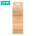 thumbnail image 1 of Labymos Available Wood Washboard Washing board with Round Handle Hand Percussion Hand Wash Board for, 1 of 8