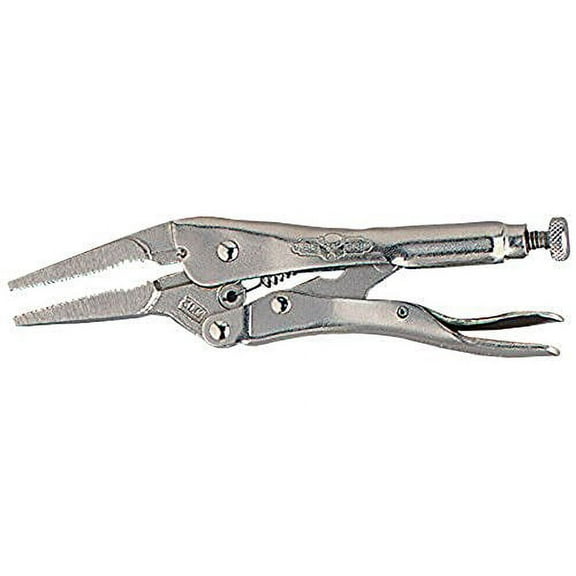 WRIGHT TOOL 9V4LN 4" LONG NOSE LOCKING PLIERS- MINI W/SIDE CUTTER