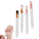 thumbnail image 1 of Lima de uñas de vidrio 3D, superficie de grano grabado de doble cara, limas de uñas para pedicura de dedos, lima de uñas para gatos, 1 of 6