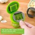 thumbnail image 4 of Multifunction Kitchen Tool Garlic Crusher with Slicer Grater and Storage Container for Fresh Vegetables, 4 of 6