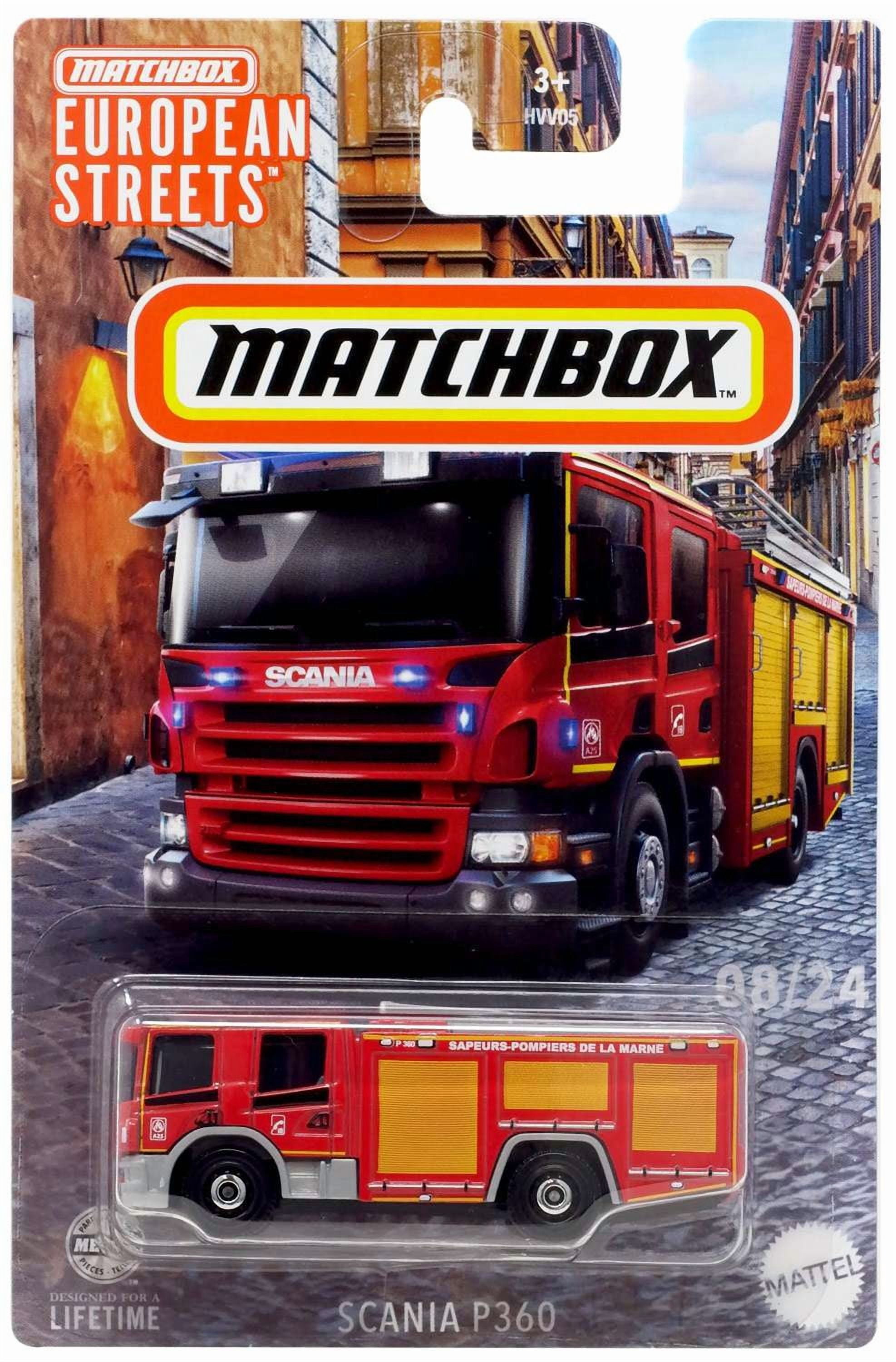 Matchbox Seagrave Feuerwehrauto – Spielzeugauto Für Kleine Feuerwehrfans, Detailreich Und Robust