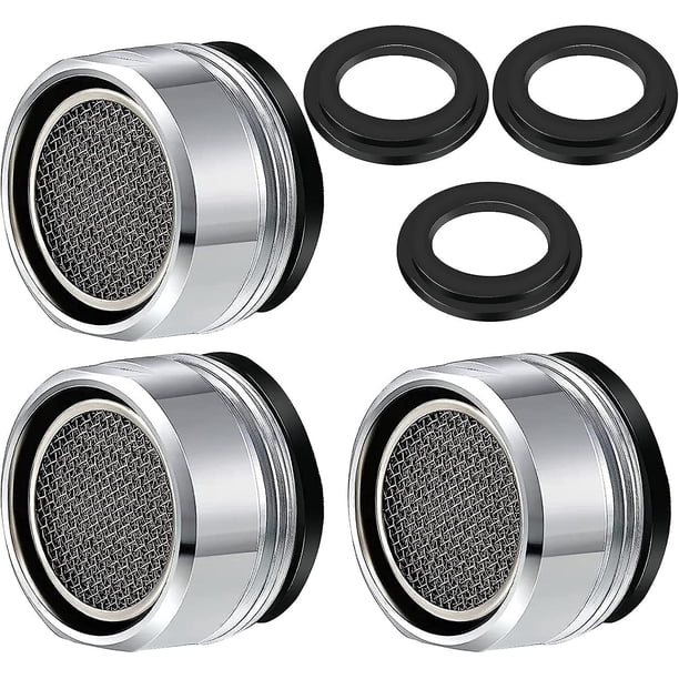 Aireador de grifo M24, 3 piezas Filtro de grifo de ahorro de agua Accesorios para grifo Filtro de grifo difusor con sello para cocina y baño Rojo Verde Cocina, Decoración y Otros