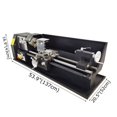 thumbnail image 2 of 10.2"*27.6" Precision Metal Lathe Geared Head Variable Speed Lathe AC Motor, 2 of 17