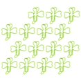 thumbnail image 2 of 45 Pcs Clover Shape Paper Clips Bookmark Clips Practical Test Paper Clips, 2 of 3