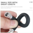 thumbnail image 4 of Miangastore 5Pcs Bike Pump Extension Hose Inflator Tube Cord for Bicycle Black, 4 of 9