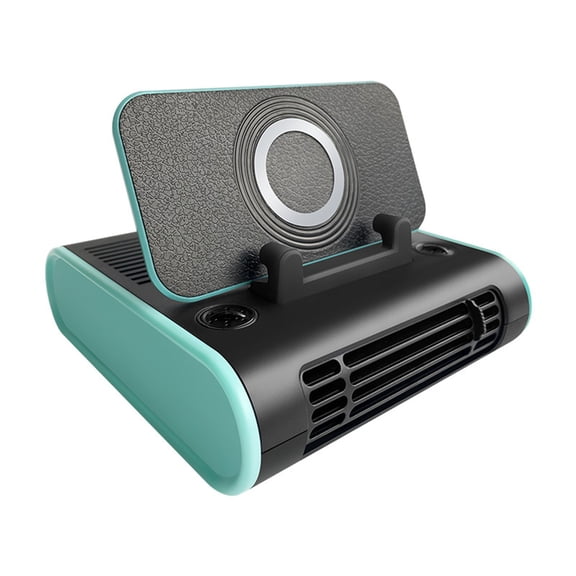 12V Car Fan 4-In-1 With Phone Bracket Aromatherapy Parking Sign Powerful Ventilation Fan For Car Vehicle Suv