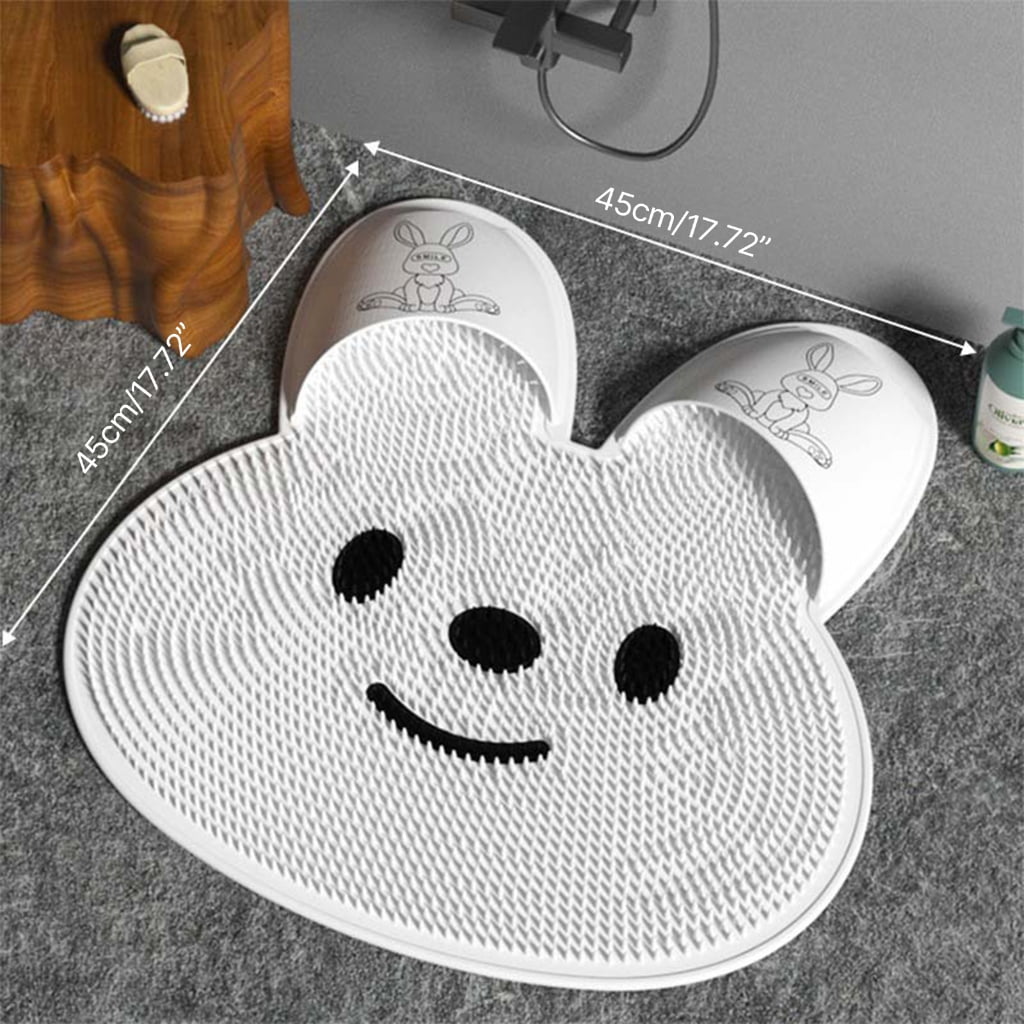 Jesscasday Foot Brush Large Foot Washer Foot Washer Bath Massage Pad Foot Bath Foot Massager Shower Foot Wash Mat Foot Massager