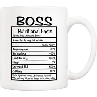 Being A Boss Is Easy Funny Gag Gift Ideas for Bosses at The Office Male  Female Work Boss Lady Gifts for Men Women Employee Coworkers Staff  Entrepreneur Business Owner Friends Coffee Mug 