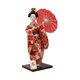 thumbnail image 4 of Estatua de escritorio de 30 cm (12"), muñeca geisha japonesa con kimono, regalo, figura de kabuki asiática, estatuilla. Estilo B, 4 of 9
