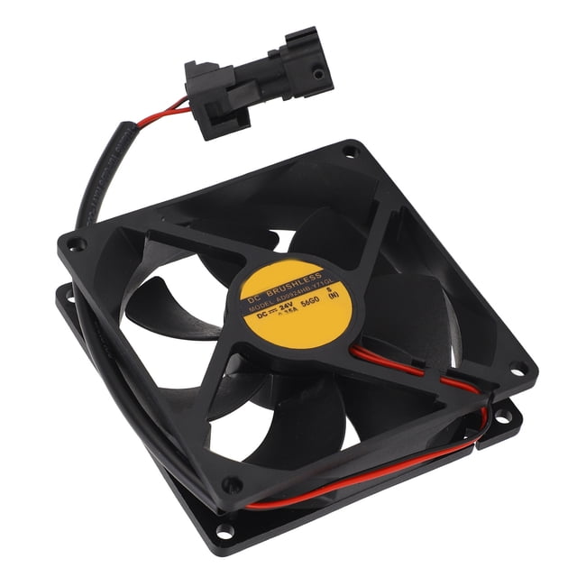 Accesorio De Ventilador Enfriador De Carretilla Elevadora, AD0924HB-Y71GL Ventilador De Refrigeración ABS De aleación De Aluminio Duradero De 24 V Para 20-335 T20AP