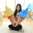 thumbnail image 5 of Ludlz Simulation 3D Ice Cream Doll Plush Stuffed Soft Cushion Sofa Bedding Decoration, 5 of 7