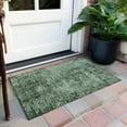 thumbnail image 5 of Addison Rugs Chantille Indoor/Outdoor Transitional Organic Emerald Washable Rectangle Rug, 1'8" x 2'6", 5 of 5