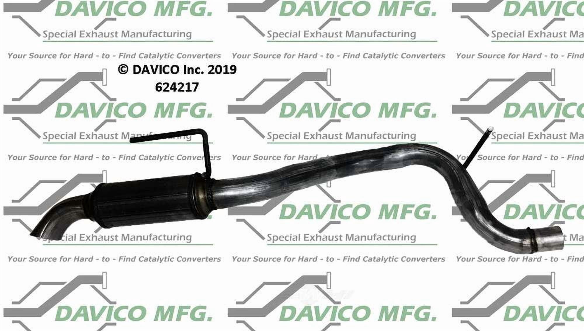 Davico Mfg 624217 Exact-Fit Exhaust Pipe