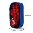 thumbnail image 4 of Geometry Dash Big Capacity Pencil Case, Aesthetic Pen Pouch Storage Bag, Office Supplies Organizer, Pen Cases Pencil Bag with Multiple Compartments, 4 of 7