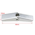 thumbnail image 5 of Unique Bargains 2 Pack Swag Hook Kit Bronze Finish Plant Hanging Ceiling Hook, 5 of 5