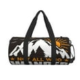 thumbnail image 2 of KLL Not All Who Wander Are Lost4 Duffle Bag For Men Women Sport Gym Fitness Tote Travel Training Workout Basketball Football Weekender, 2 of 8