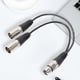 thumbnail image 1 of Conector hembra a doble macho DQrwqpou adaptador Cable 3P XLR 1 pie, 1 of 6