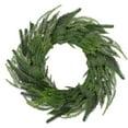 thumbnail image 2 of Norfolk Pine Wreath for Front Door, Ongmies Fake Pine Needles Wreath, Christmas Simulation Vines – Flexible Stair Handrail, Front Door Hanging, and Desktop Decorations for Diy Holiday Atmosphere, 2 of 9