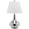 thumbnail image 6 of SAFAVIEH Amy 24 in. Glass Table Lamp with Off-White Cotton Shade, Set of 2, 6 of 11
