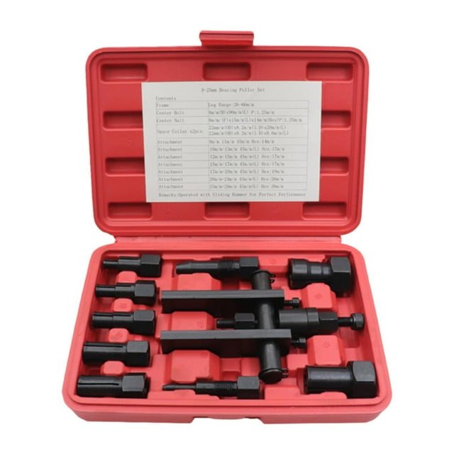 Colaxi Extracteur de Roulement de Roue 25mm-65mm Ensemble d'Outils Universels pour Roulement de Moto Voiture Cadeaux pour Amateurs de Bricolage