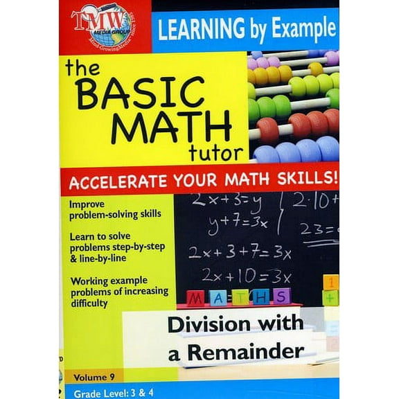 Basic Math Tutor Division With A Remainder