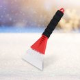 thumbnail image 1 of Plastic Snow Shovel Ice Scraper Car Truck Snow Removal with Rubber Cover Winter Tools, 1 of 3