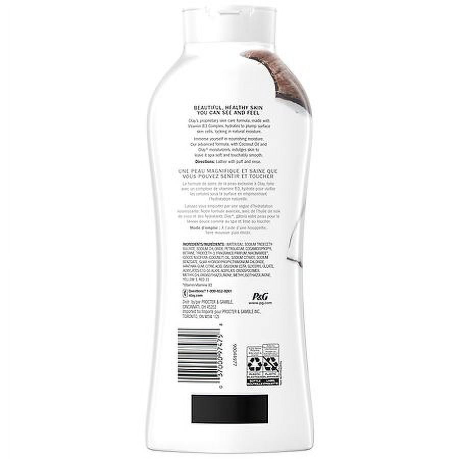 Olay Ultra Moisture Body Wash Coconut Oil, 22 oz Pack of 2