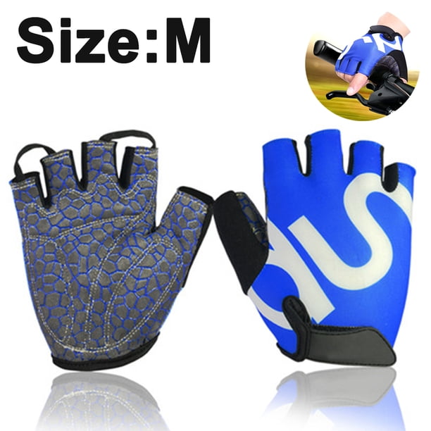 Guantes de entrenamiento Freedom, guantes cortos sin dedos para levantamiento de pesas con nudillos con espalda abierta curvada, para levantamiento de pesas, gimnasio, mujeres y hombres MFZFUKR 220493-1