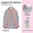 thumbnail image 2 of Geometric Mandala Design Waterproof Bookbag - Stylish Student Backpack with Organized Storage, 2 of 6