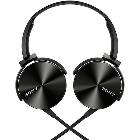 Sony MDRXB450AP/B Extra Bass Headphones with Mic and Remote