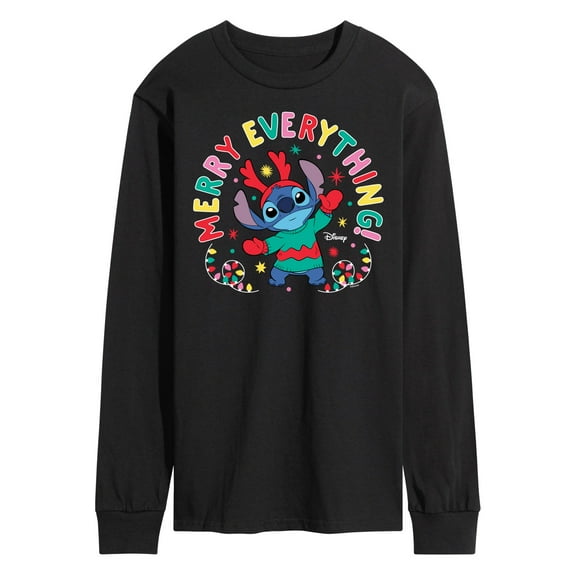 Lilo & Stitch - Merry Everything - Men's Long Sleeve T-Shirt