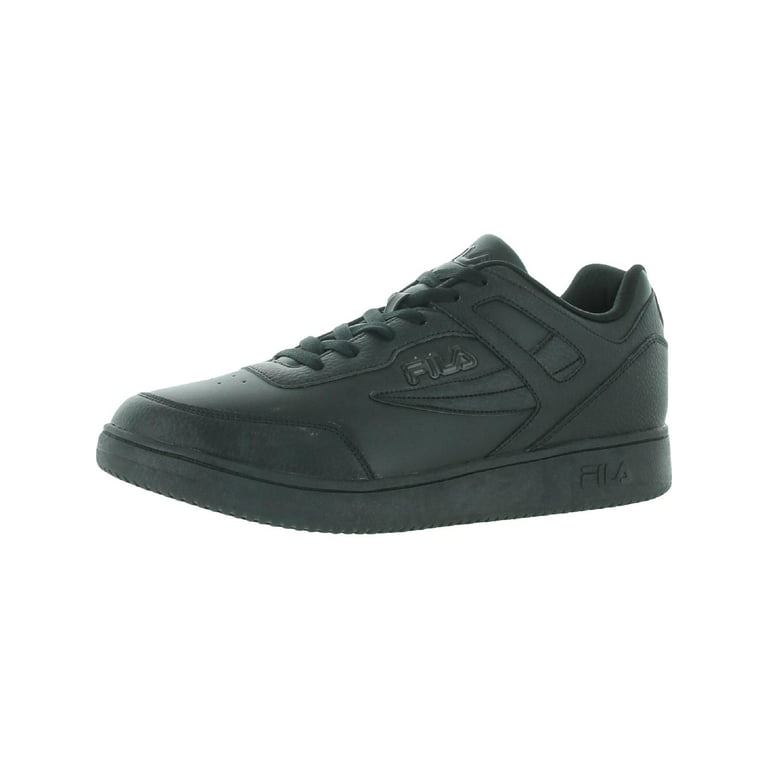 Missionaris Langskomen Kritisch Fila Mens Taglio Low Faux Leather Athletic and Training Shoes Black 9  Medium (D) - Walmart.com