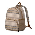 thumbnail image 2 of Boho Bohemia Geometric Line Art Backpack Backpack for School,Cute School Bag,Schoolbag with Adjustable Shoulder Straps & Padded Back,13.8"x11.4"x6", 2 of 6