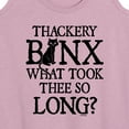 thumbnail image 3 of Hocus Pocus - Binx What Took Thee So Long - Women's Racerback Tank Top, 3 of 5