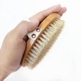 thumbnail image 2 of Body Dry Brush Soft Hair Skin Massage Brush Thin Thigh Pure Bristle Body Dry Brush Dead Skin Exfoliation, 2 of 3