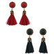 thumbnail image 5 of Guardurnaity Pendientes de borla de estilo étnico Retro para mujer, pendientes largos con forma de gota para niña, regalo de joyería Ropa, zapatos y accesorios Miscelánea, 5 of 6