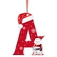 thumbnail image 1 of Adornos navideños, adornos navideños, regalos navideños, árbol de Navidad acrílico 2D, colgante de 26 letras, regalo decorativo, colgantes para fiestas navideñas familiares, objetos colgantes, 1 of 6