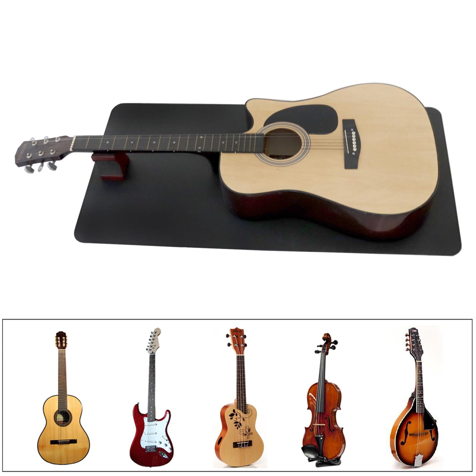 Guitar Work Mat Workbench with Neck Rest Support Set Luthier Setup Tool String