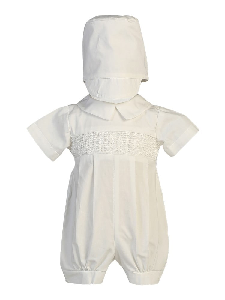 Infant Baby Boy Communion Christening Baptism Outfit LONG Suit set size 0M-24M 
