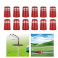 thumbnail image 4 of ziyahi 12Pcs Golf Ferrules pour Pointe Conique Fer Coin Taille.355 Embouts Rouge, 4 of 9
