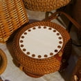 thumbnail image 4 of MLINS Wooden Crochet Basket Base for DIY Crafts Beige Round Storage Weaving Kit 7.5 Inches, 4 of 7